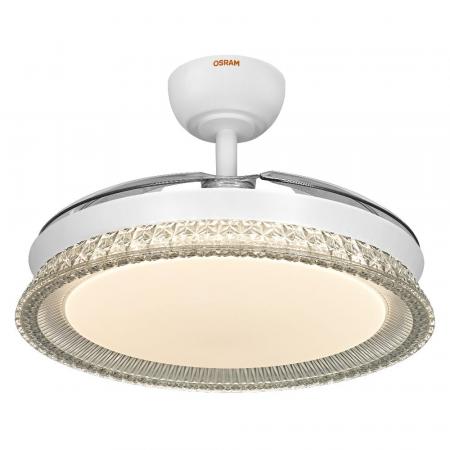 OSRAM Ceiling Fan Cierzo 1220 mm 60W CCT RGB Deckenventilator mit LED-Licht und Fernbedienung
